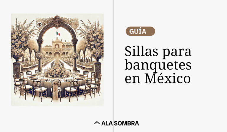 sillas para banquetes en México