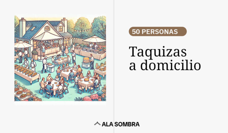 taquizas para 50 personas